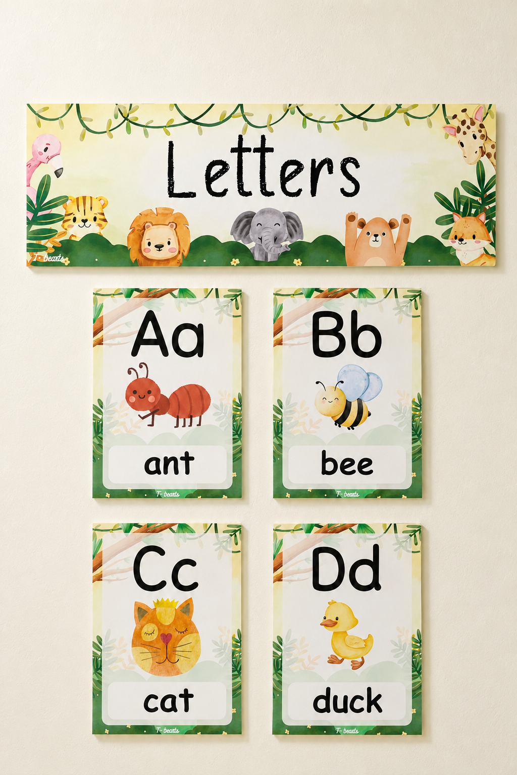 Jungle Classroom Decoration Set