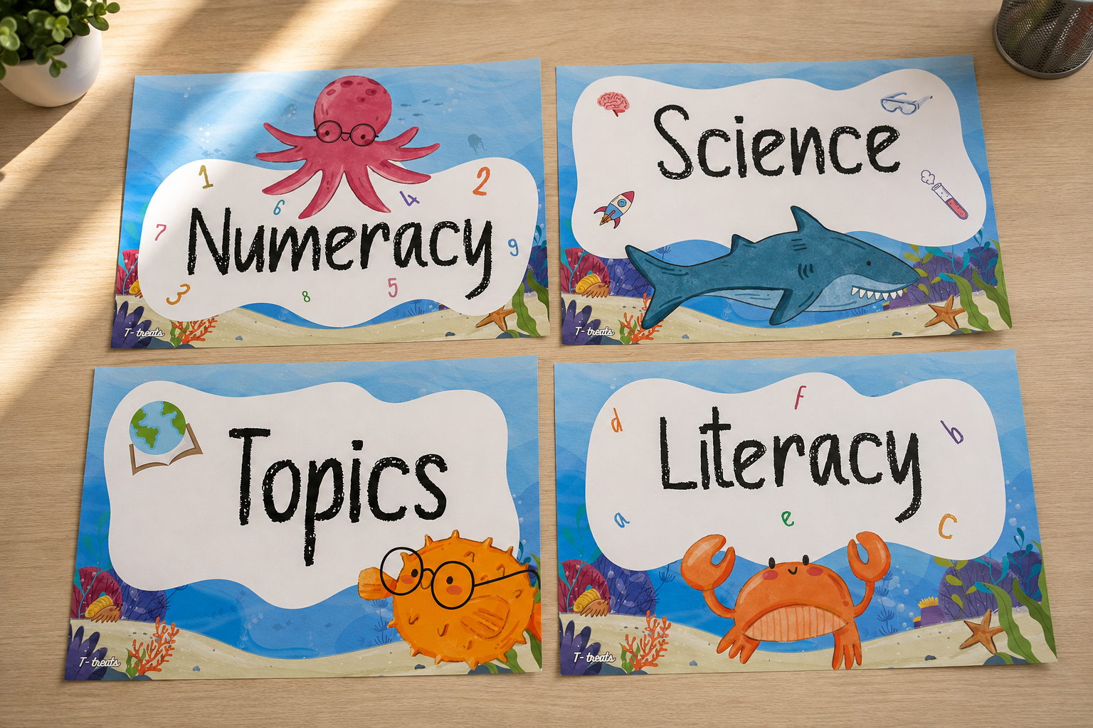 Under the sea Classroom Decoration Set