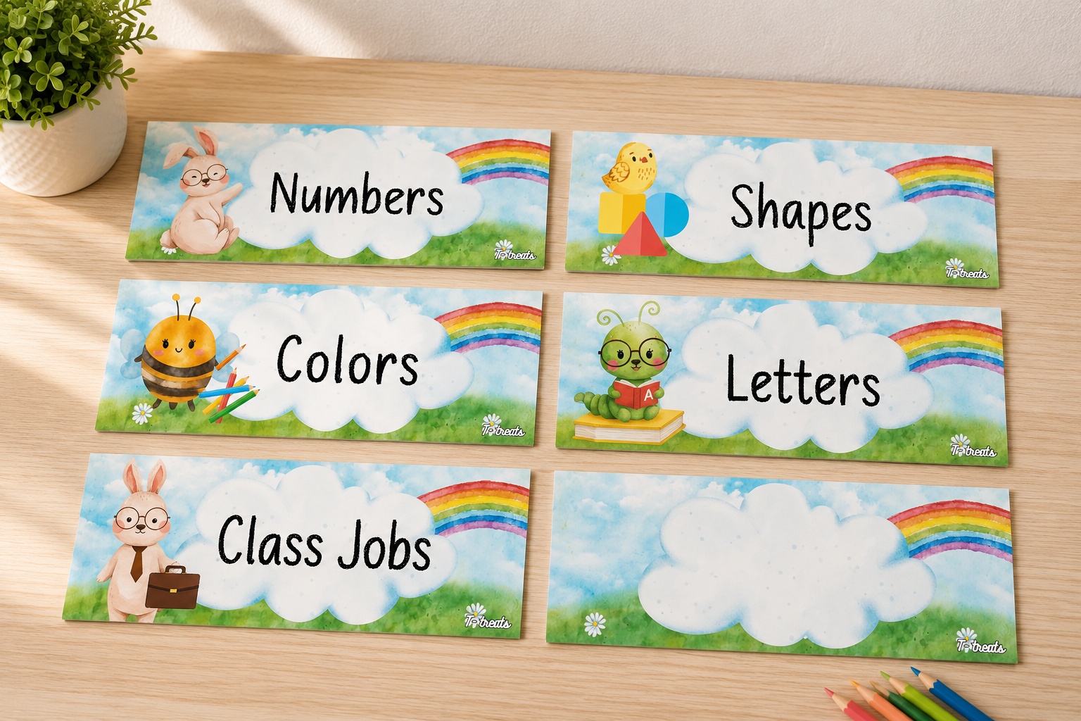 Sky Classroom Decoration Set