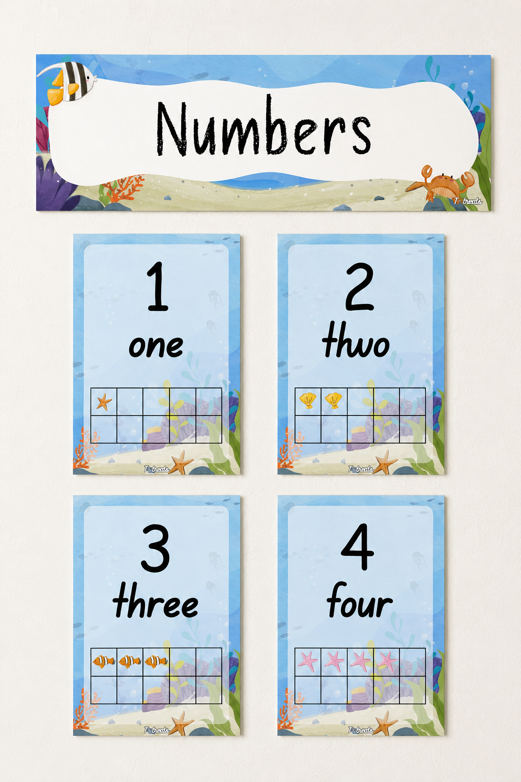Under the sea Flashcards