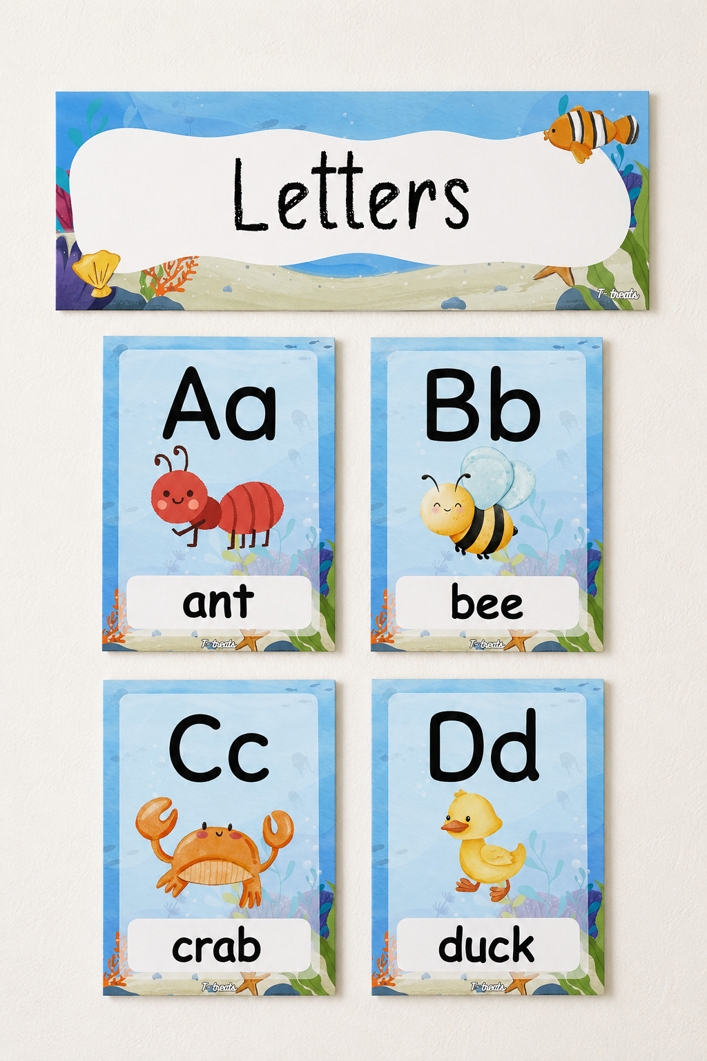Under the sea Flashcards