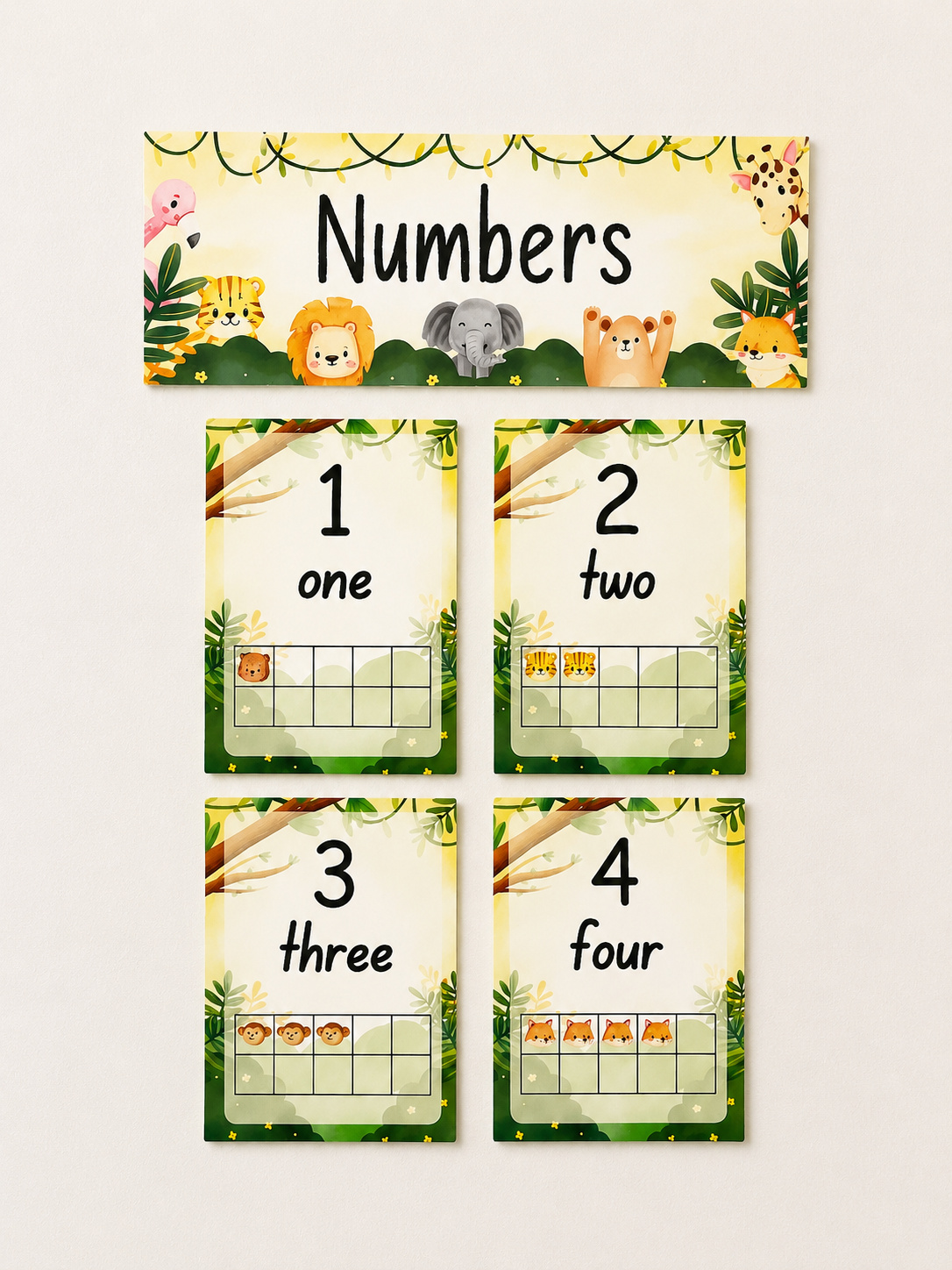 Jungle Flashcards