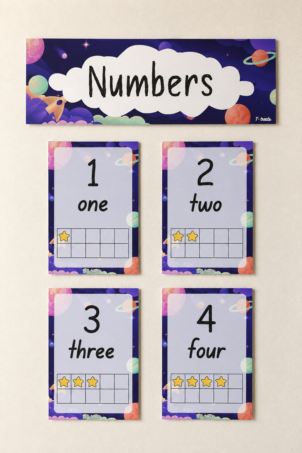Space Classroom Decoration Set