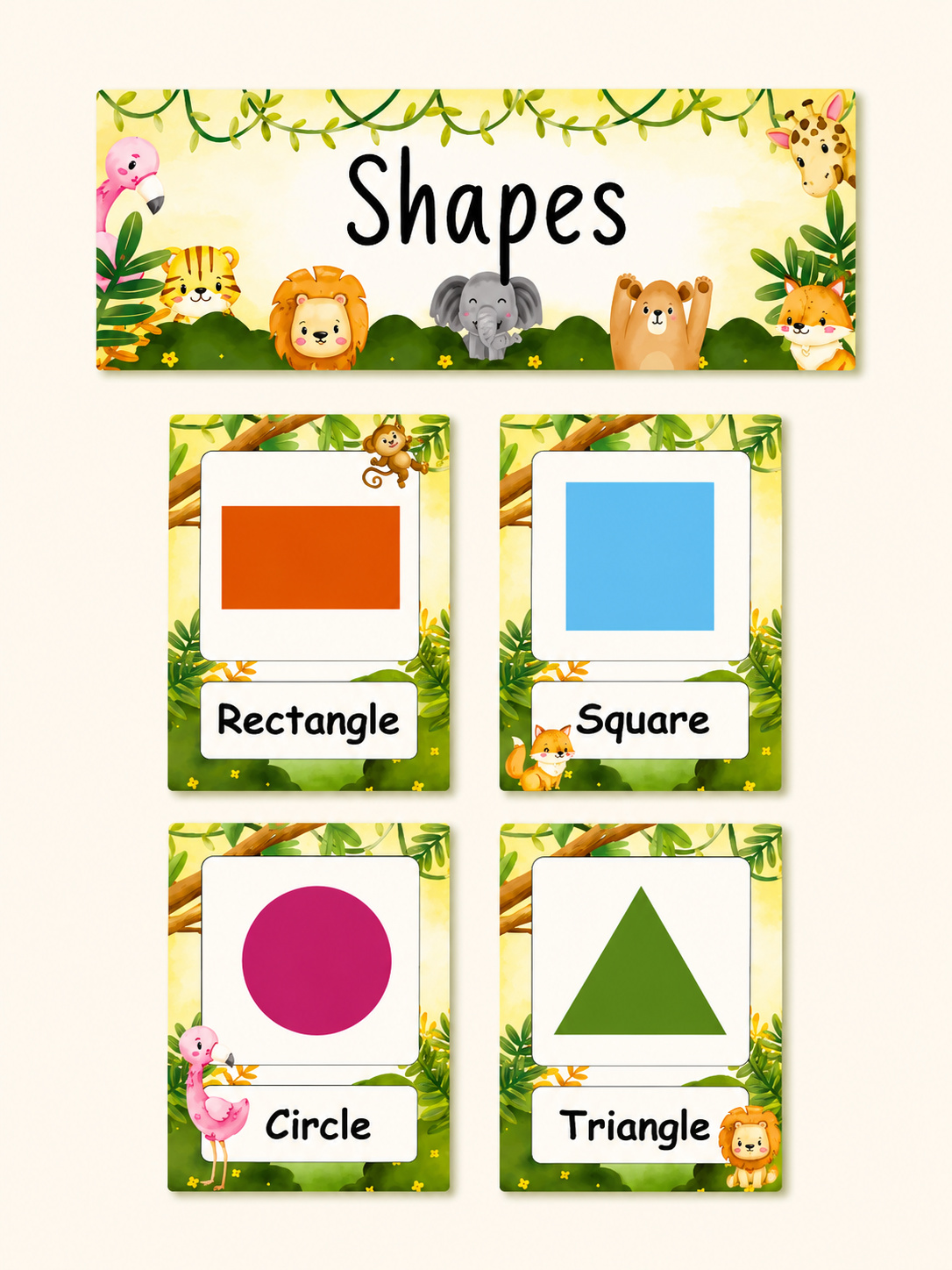 Jungle Flashcards